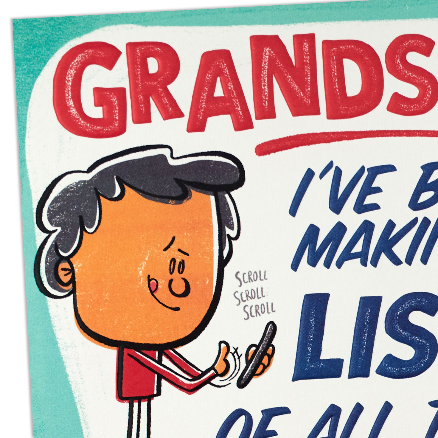 You're Great Birthday Card for Grandson, , large image number 5