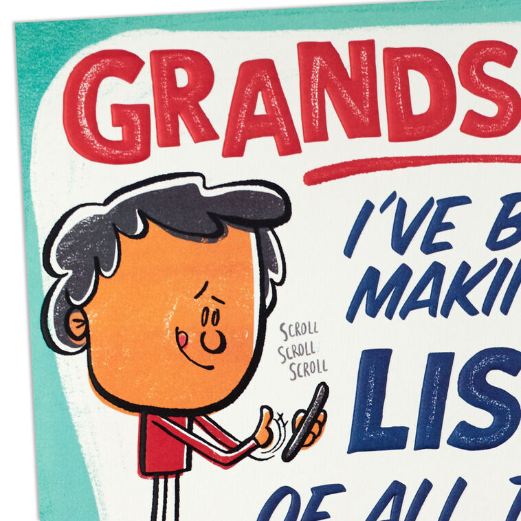 You're Great Birthday Card for Grandson, , large image number 5