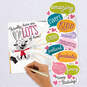 Lots of Words Funny Pop Up Birthday Card for Wife, , large image number 6