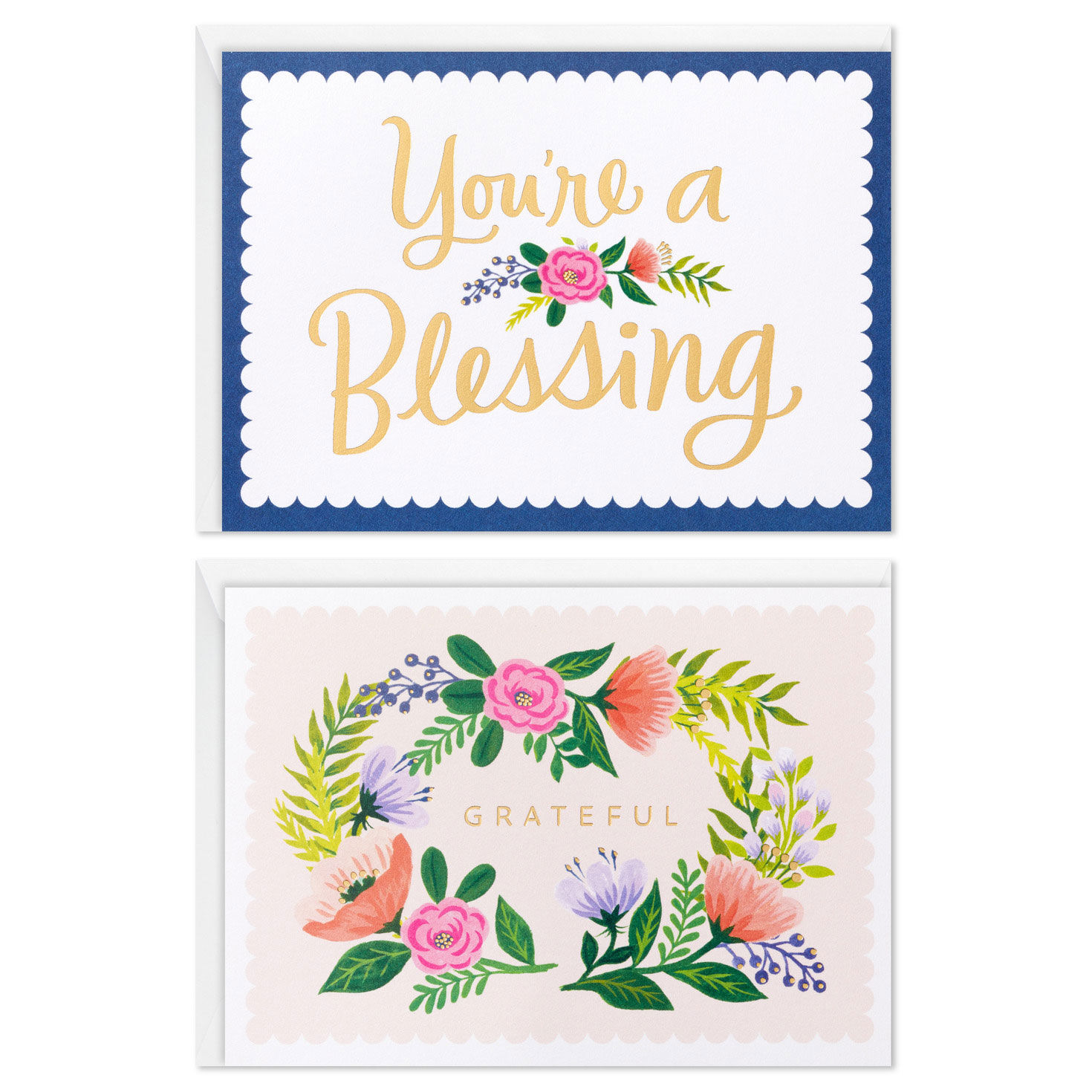Grateful Blessing Assorted Blank Thank-You Notes, Pack of 50, , large image number 2