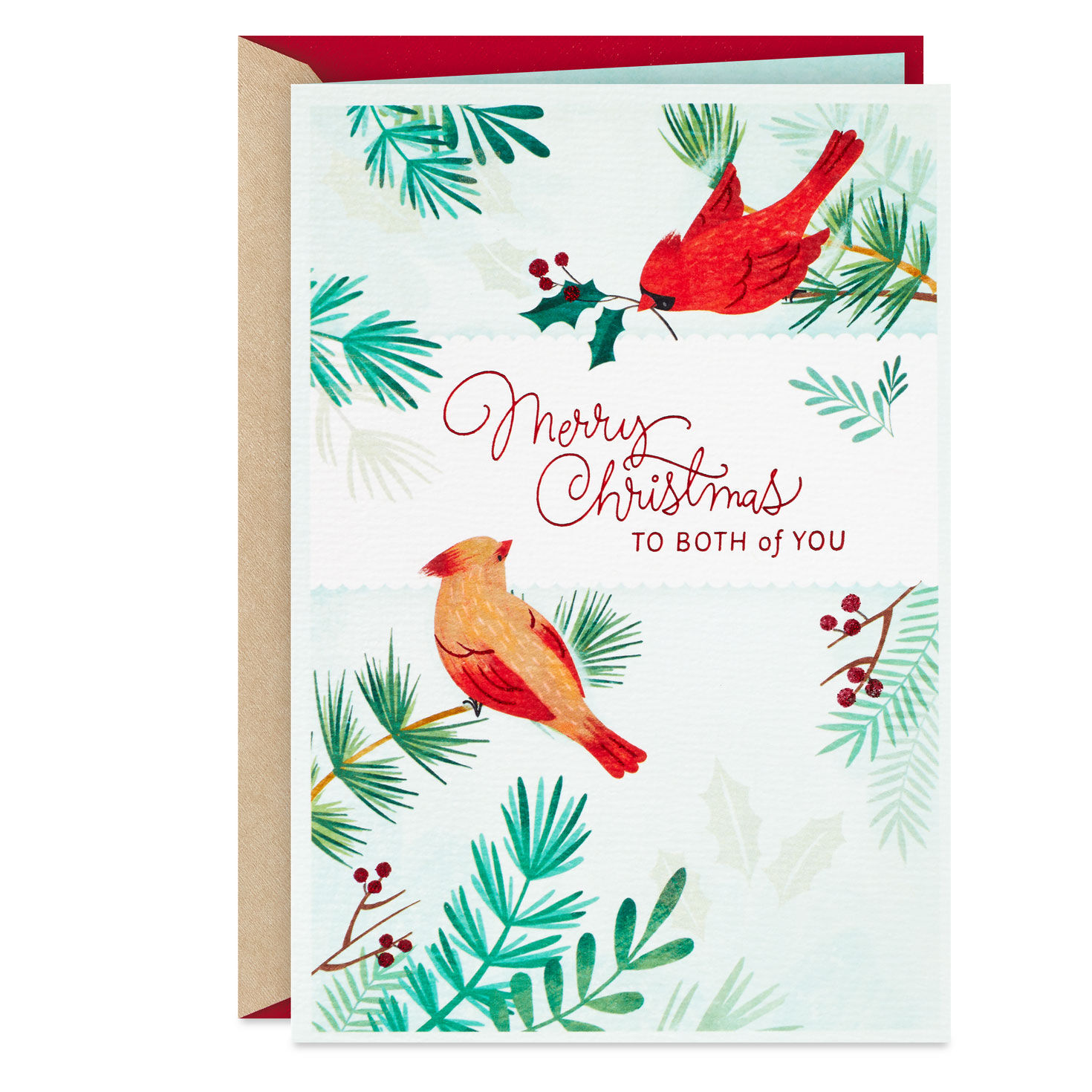 Warm Memories and Happy Times Christmas Card for Both