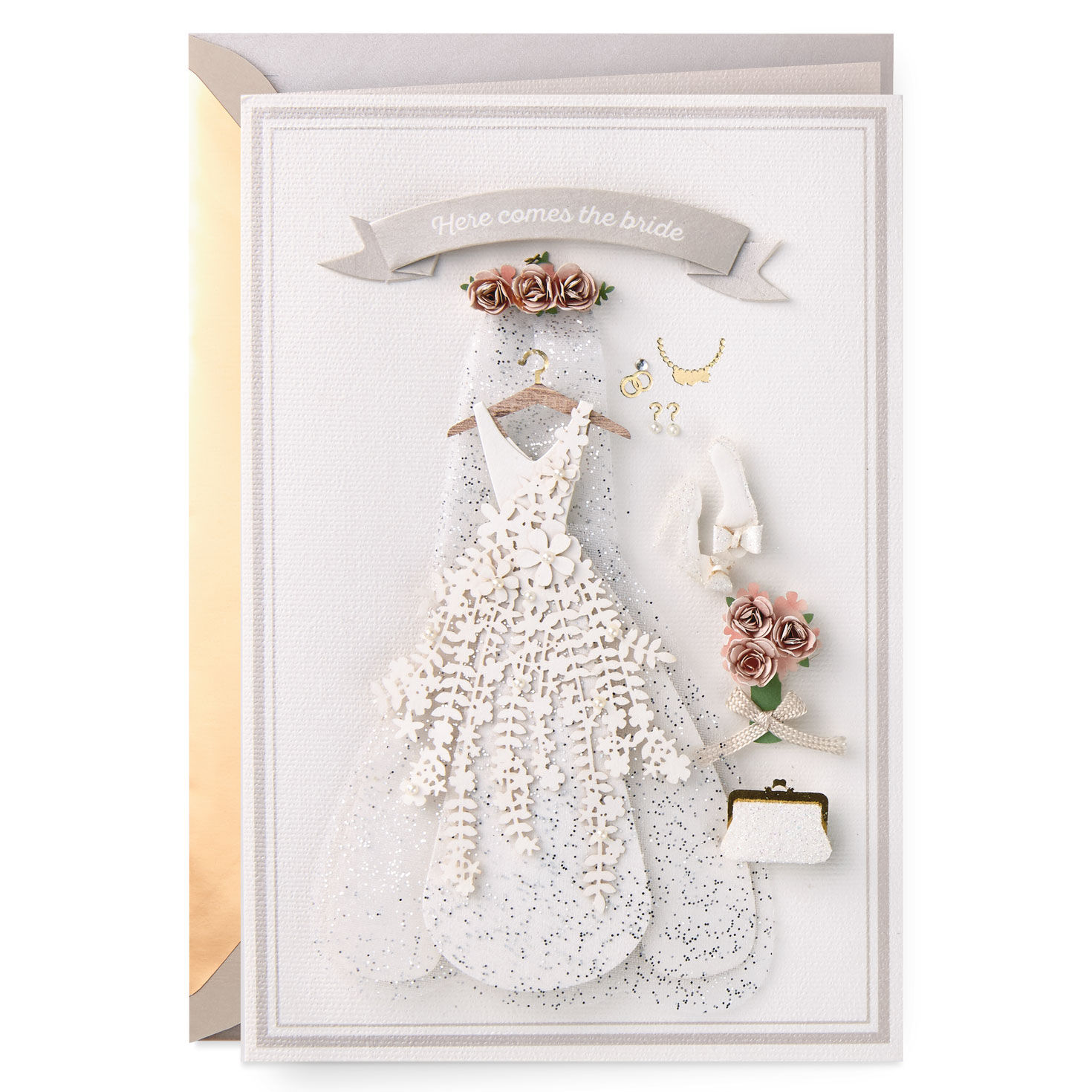 Here Comes the Bride Wedding Card Greeting Cards Hallmark