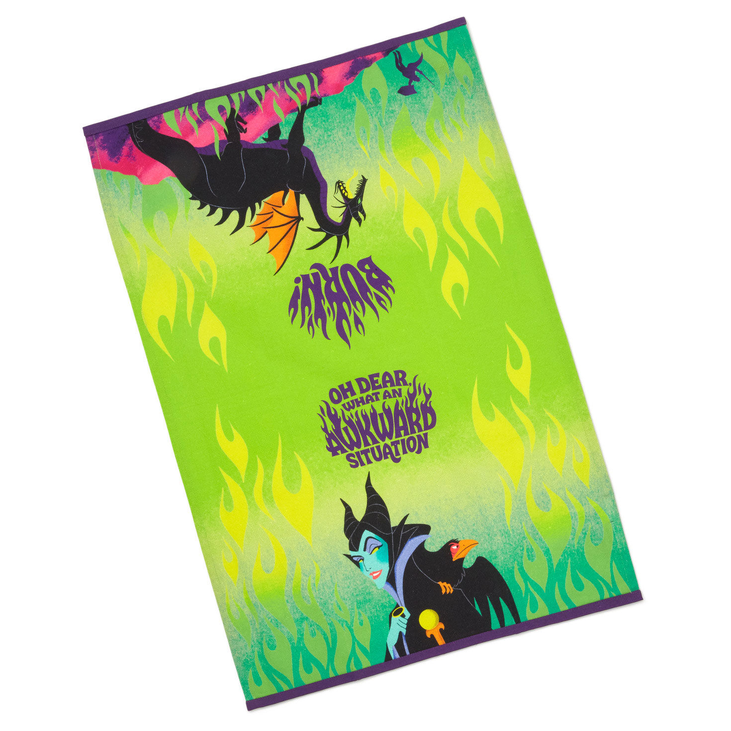 Disney Villains Maleficent Tea Towels, Set of 2