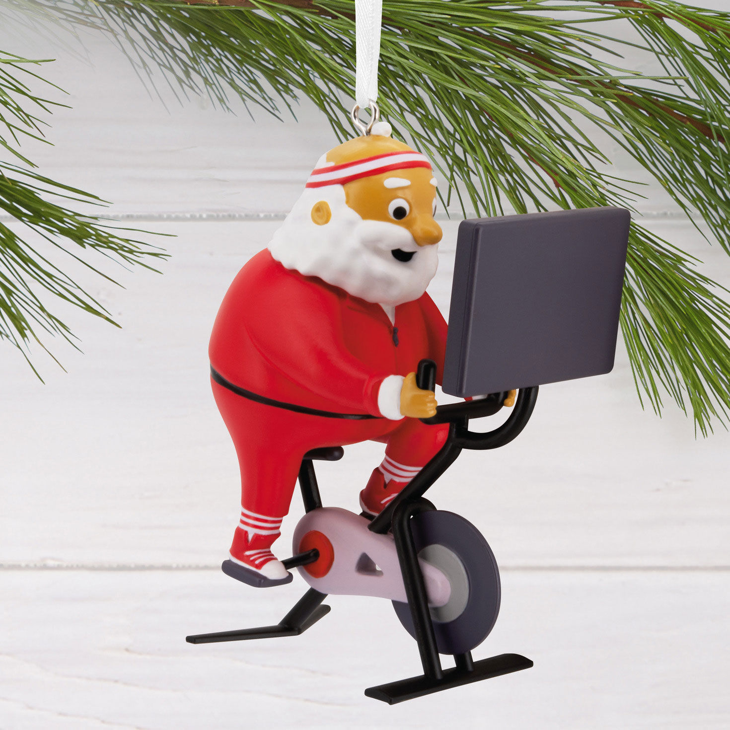Cycling Santa Hallmark Ornament for only USD 11.49 | Hallmark