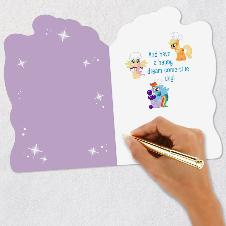 Hasbro® My Little Pony® Pinkie Pie™ Cupcake Birthday Card for Niece - Greeting Cards | Hallmark hasbro-my-little-pony-pinkie-pie-cupcake-birthday-card-for-niece-greeting-cards-hallmark