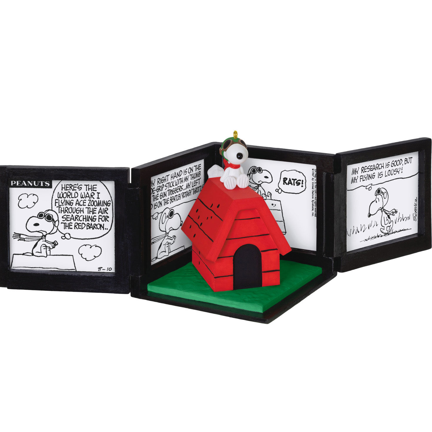ビンテージ　 '71 スヌーピー　オルゴール　Flying Ace Peanuts® 75th Anniversary Snoopy as The Flying Ace Musical