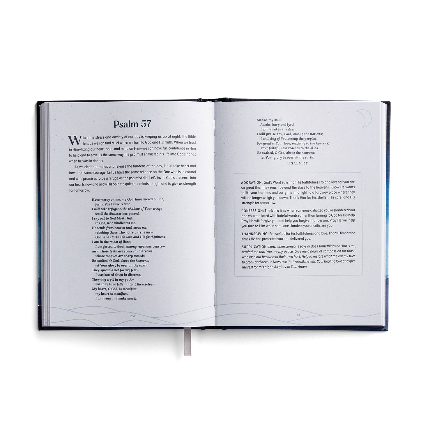 Sleep Psalms Devotions Book inside spread image number 5