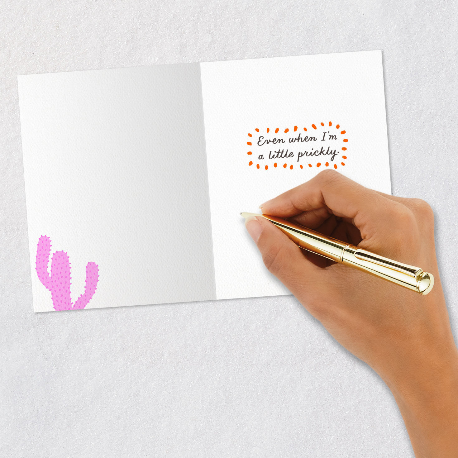 Little Prickly Funny Love Card, , large image number 6