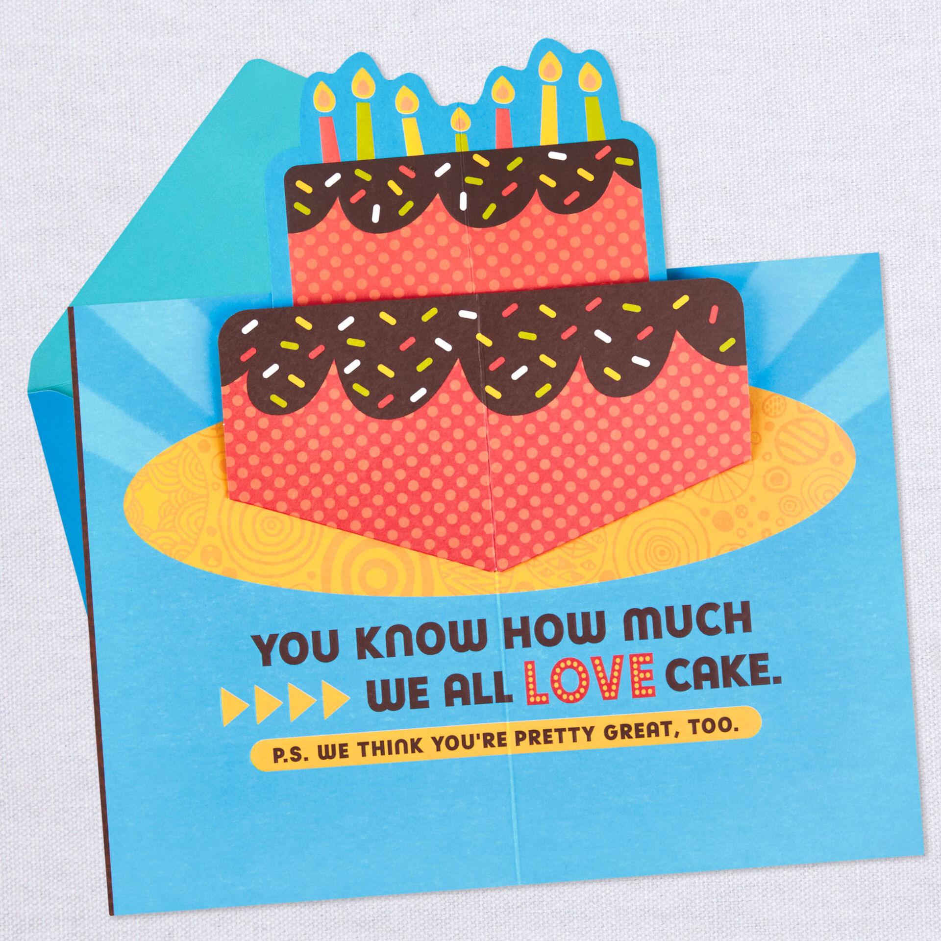 Cake and Candles Pop Up Birthday Card for Nephew - Greeting Cards ...