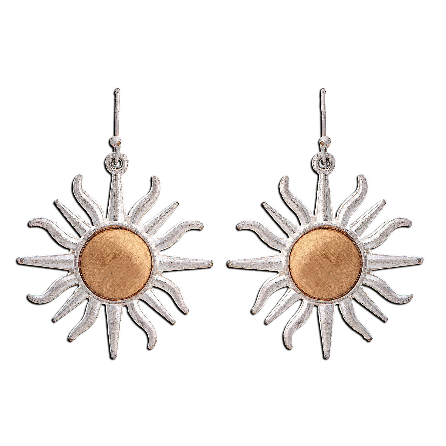 Rain Jewelry Mixed Metal Sun Drop Earrings for only USD 18.00 | Hallmark