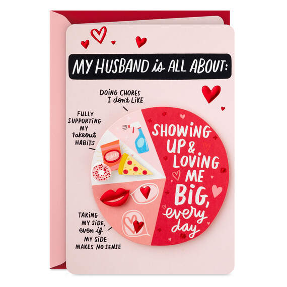 Thanks for Loving All of Me Valentine's Day Card for Husband