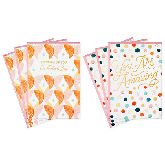 Amazing Mom Assorted Mother's Day Cards, Pack of 6