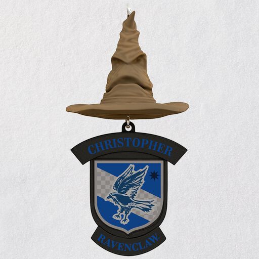 Harry Potter™ Sorting Hat Personalized Ornament, Ravenclaw™, 