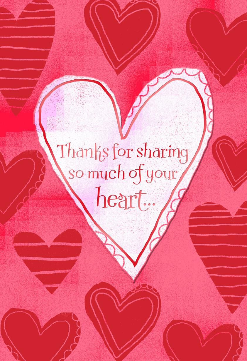 Modern Hearts Valentine's Day Card