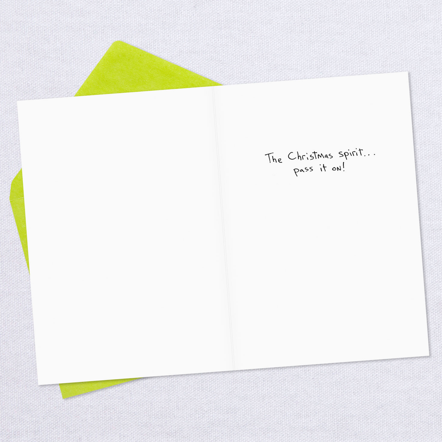 Flipping Christmas Spirit Carolers Funny Christmas Card, , large image number 3