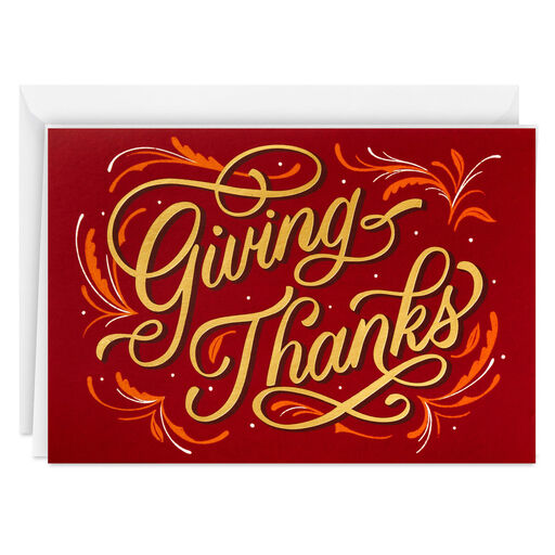 Wishing You Every Good Thing Boxed Thanksgiving Cards, Pack of 40, 