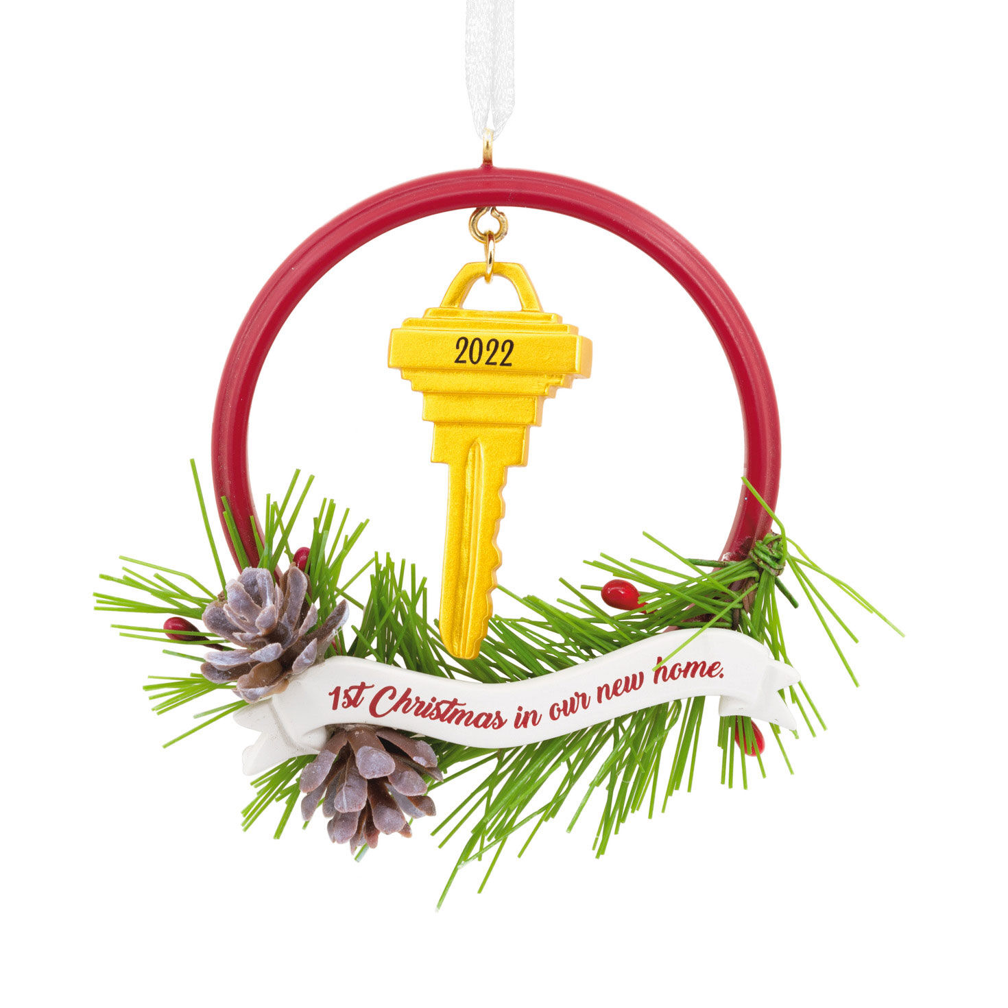 First Home Christmas Ornament 2021 1st Christmas In New Home 2021 Hallmark Ornament Gift Ornaments Hallmark