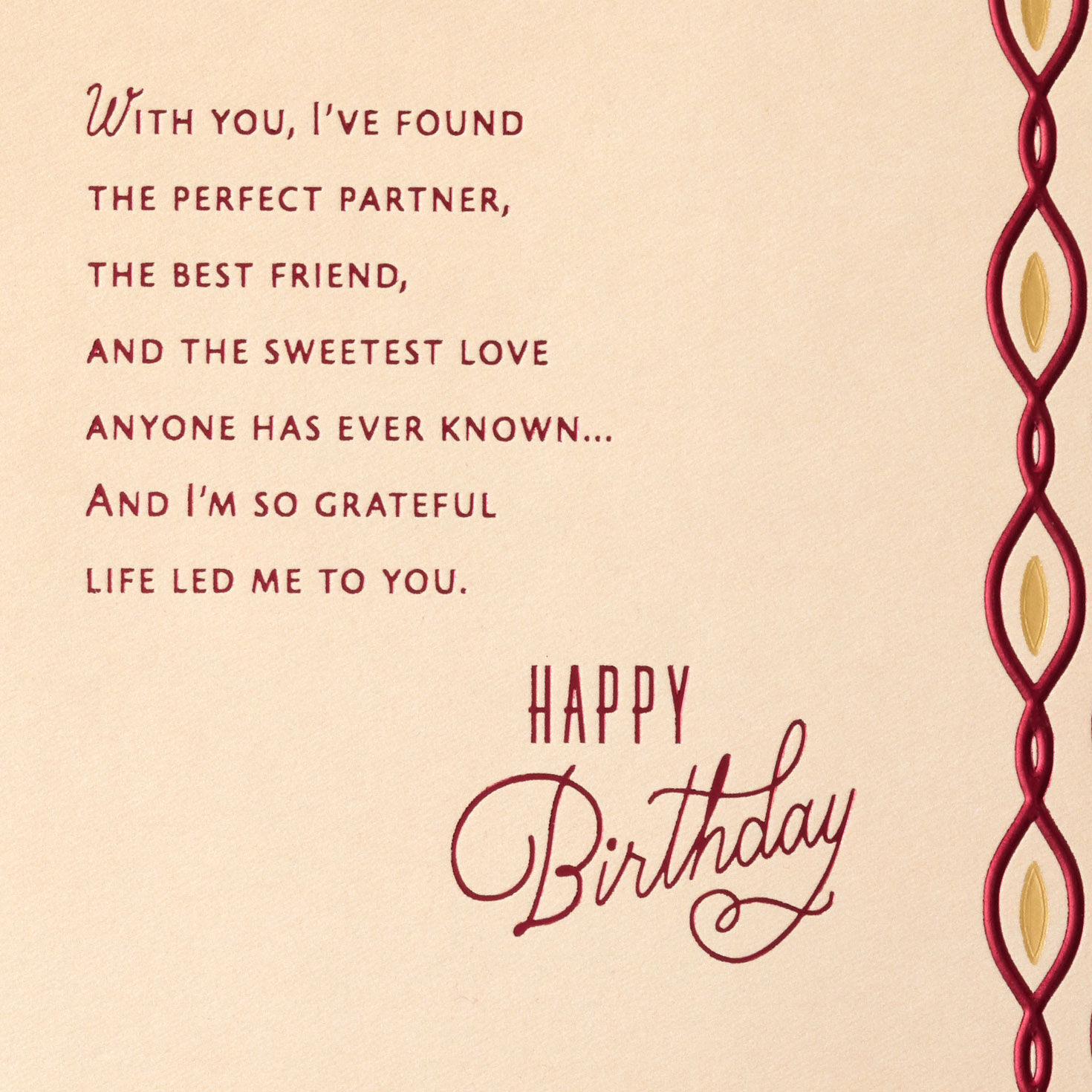 The Wonderful Man I Love Birthday Card for only USD 5.59 | Hallmark