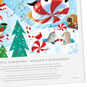 Penguins on Peppermint Sleds 550-Piece Puzzle upclose view image number 4