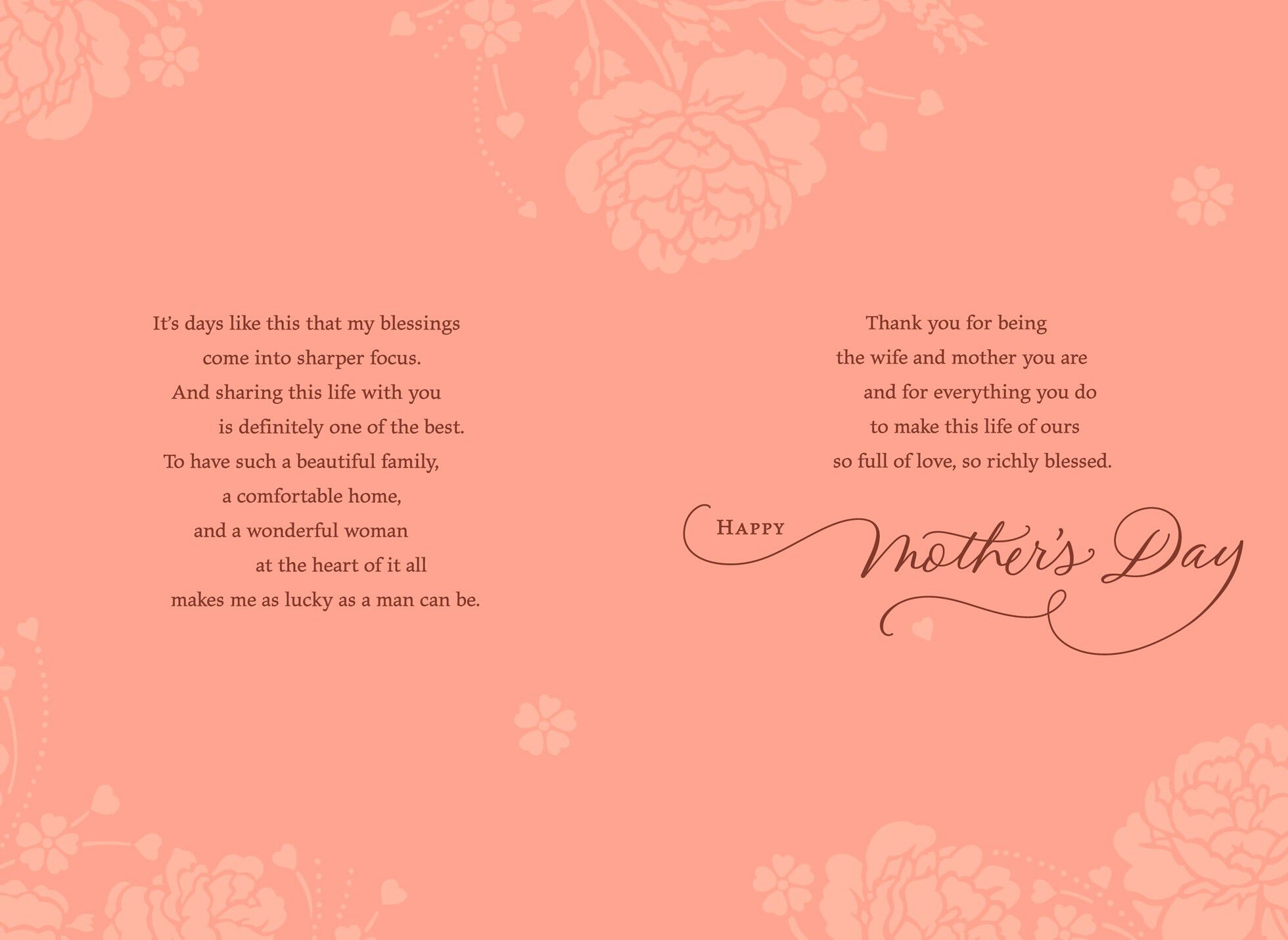 Thomas Kinkade Cottage for Wife Mother's Day Card