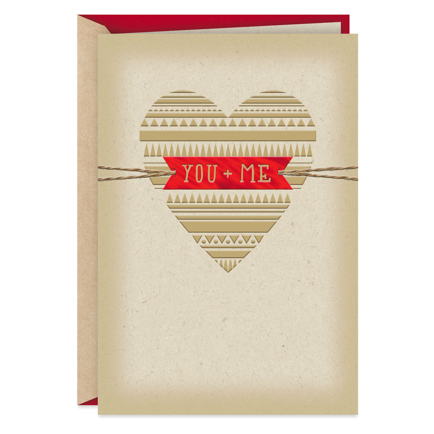 Hearts Belong Together Romantic Sweetest Day Card