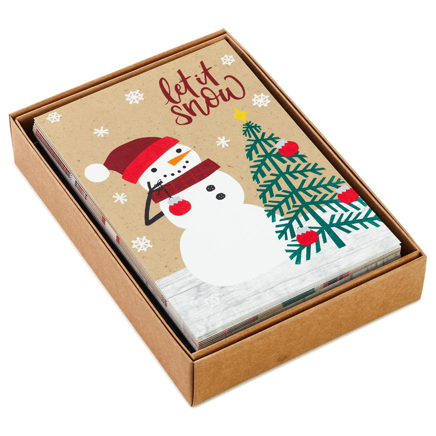 Rustic Boxed Christmas Card Assortment package front image number 2