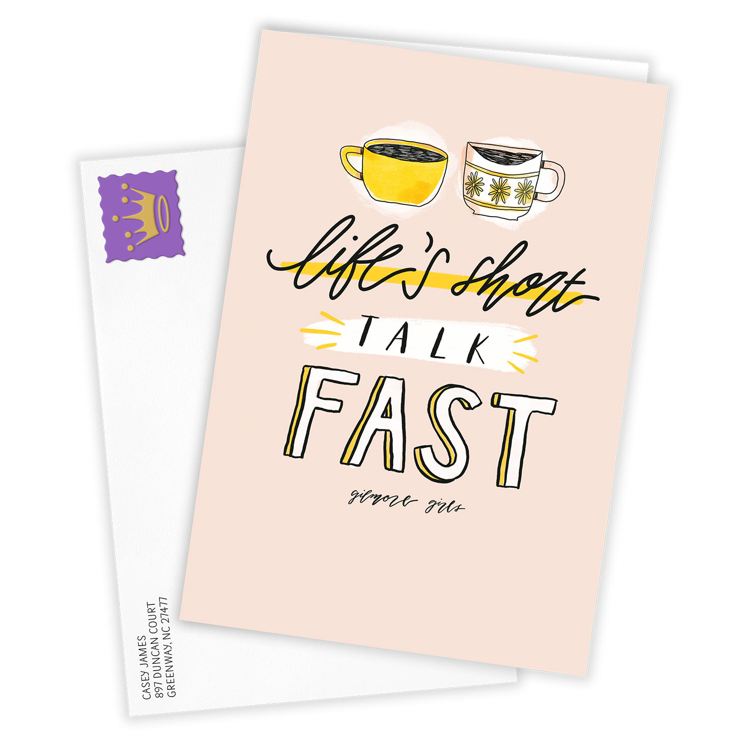 Gilmore Girls Talk Fast Custom Card, , large image number 2