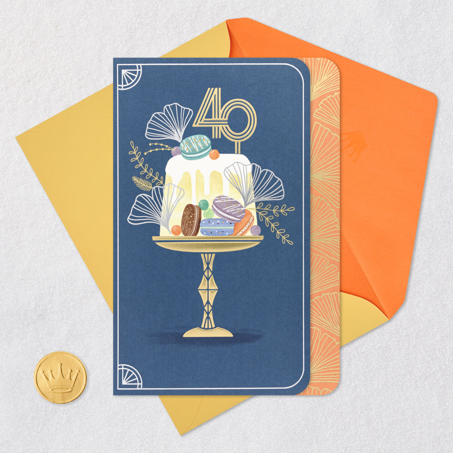 Fancy Cake on Pedestal Stand Birthday Card  image number 6