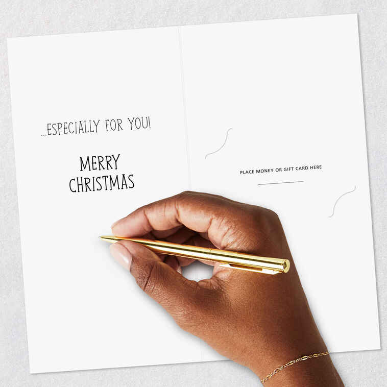 Snowmen and Santas Christmas Cards Assortment Signing card image number 6