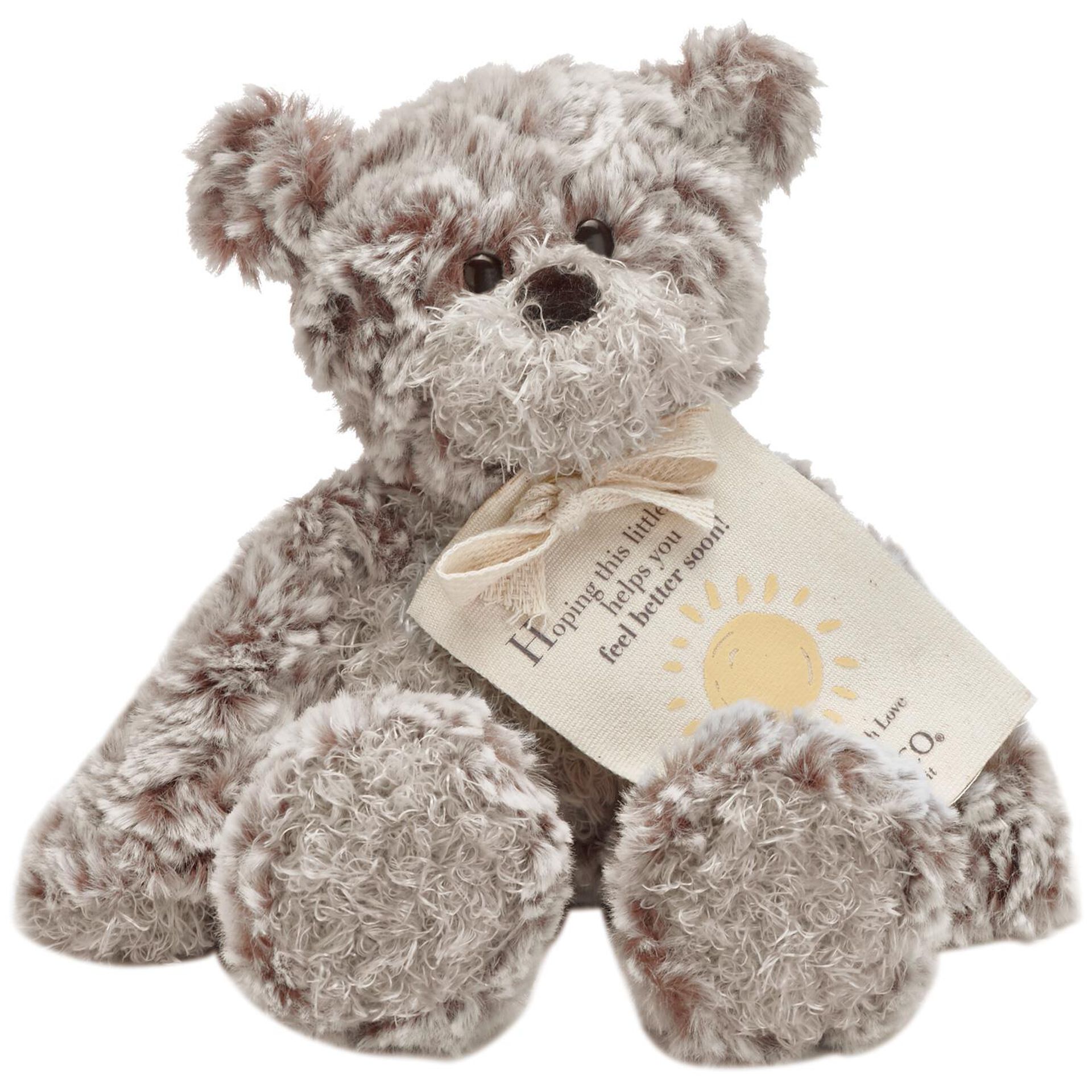 Feel Better Small Giving Bear Stuffed Animal, 8.5" Classic Stuffed