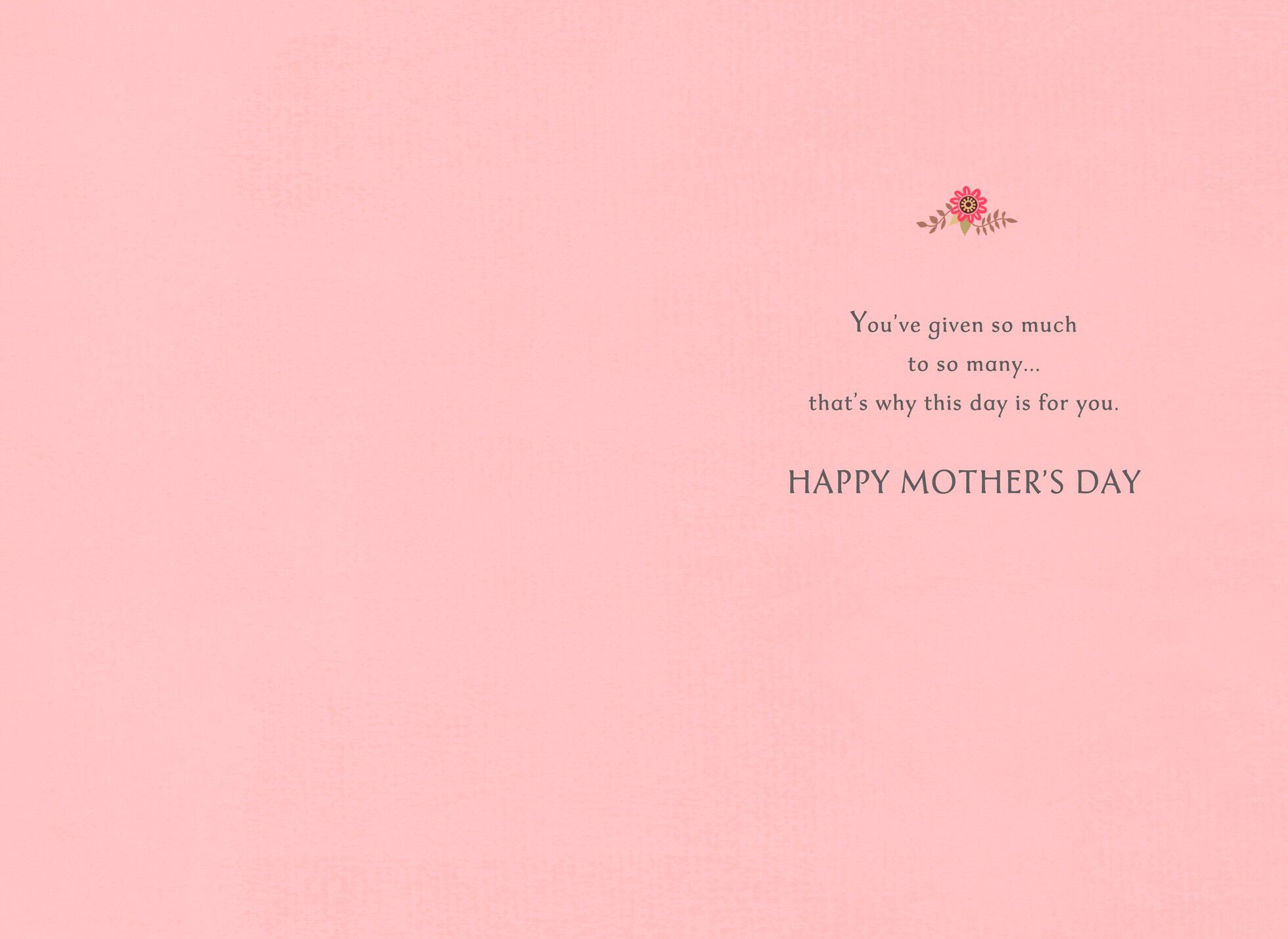 A Day for You, Great-Grandma Mother's Day Card