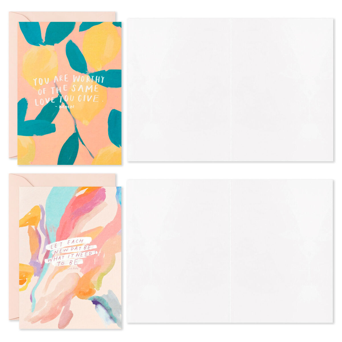Harper Nichols Booklet of Assorted Blank Note Cards, Pack of 12