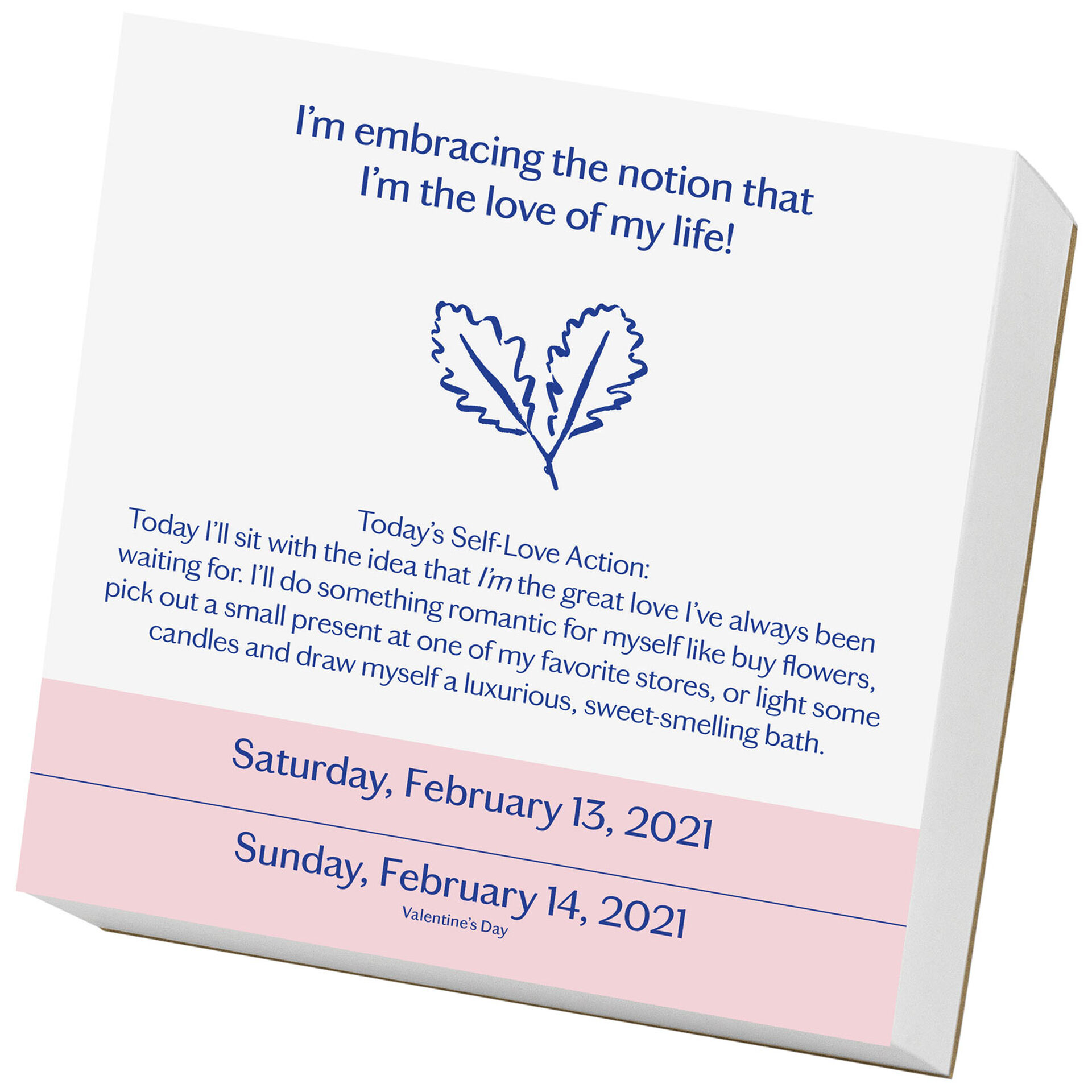 page a day calendar 2021 flowers