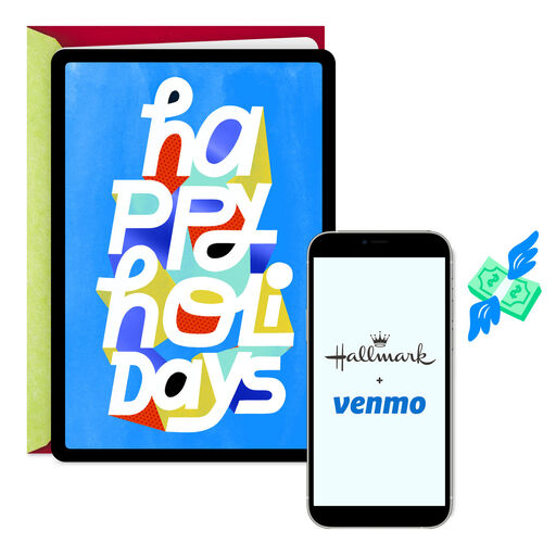 Happy Holidays Venmo Holiday Card, 
