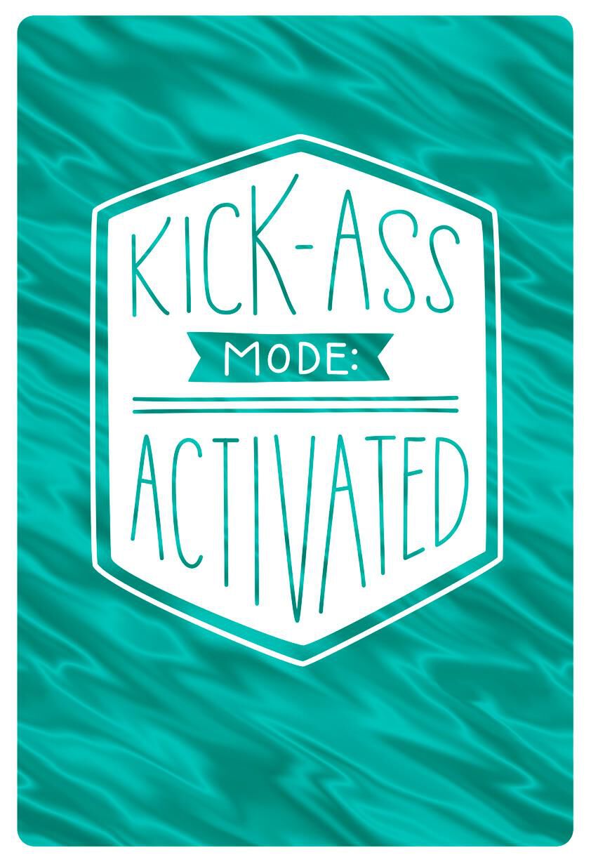Kick-Ass Funny Encouragement Card