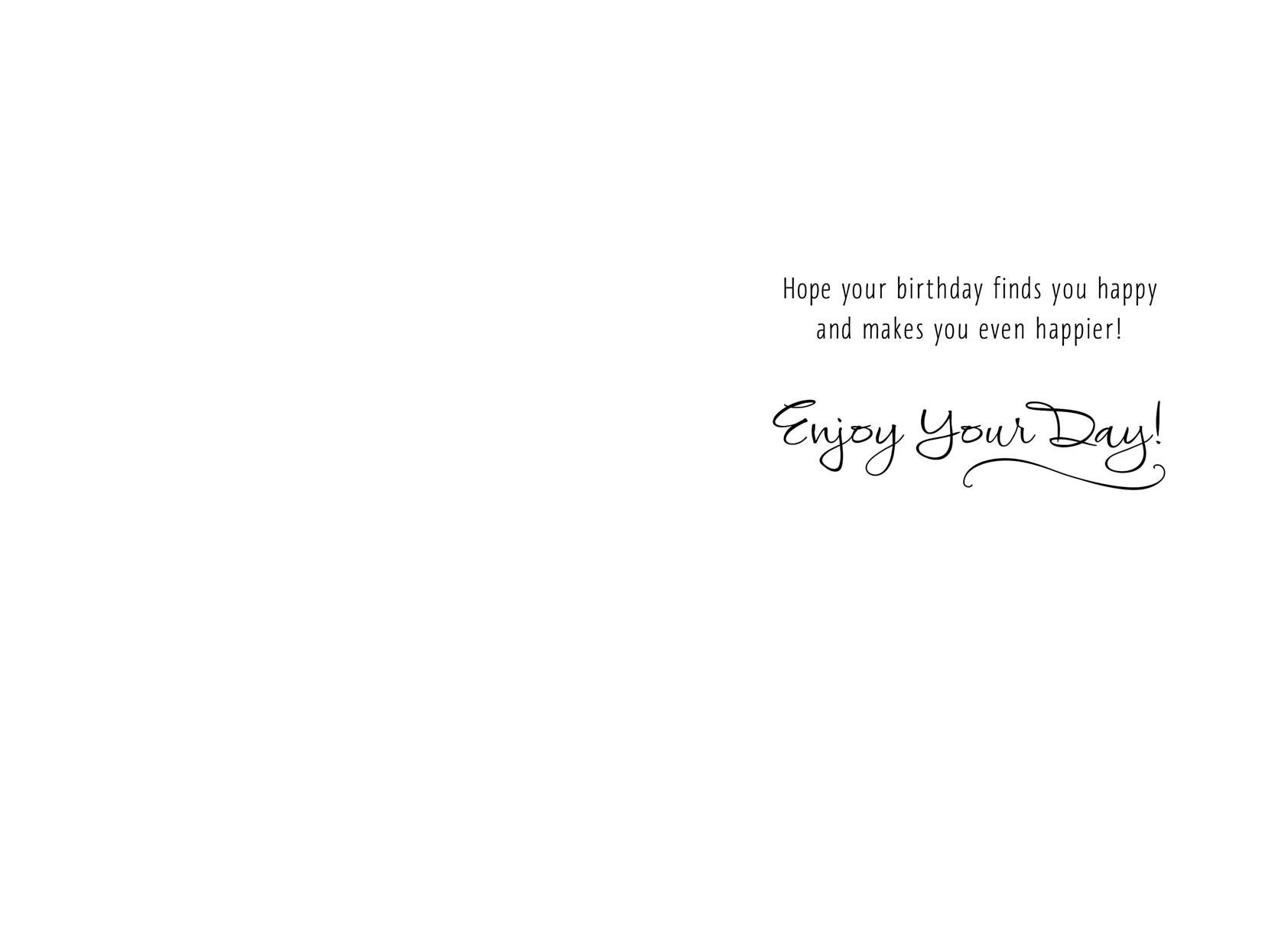 Make a Wish Cake and Candle Birthday Card