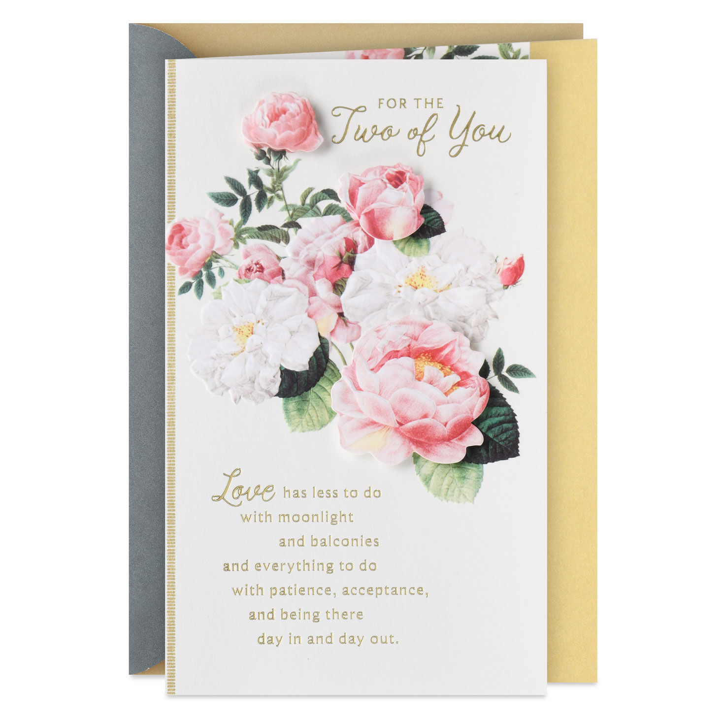 Love Brings Wholeness Wedding Card for Couple