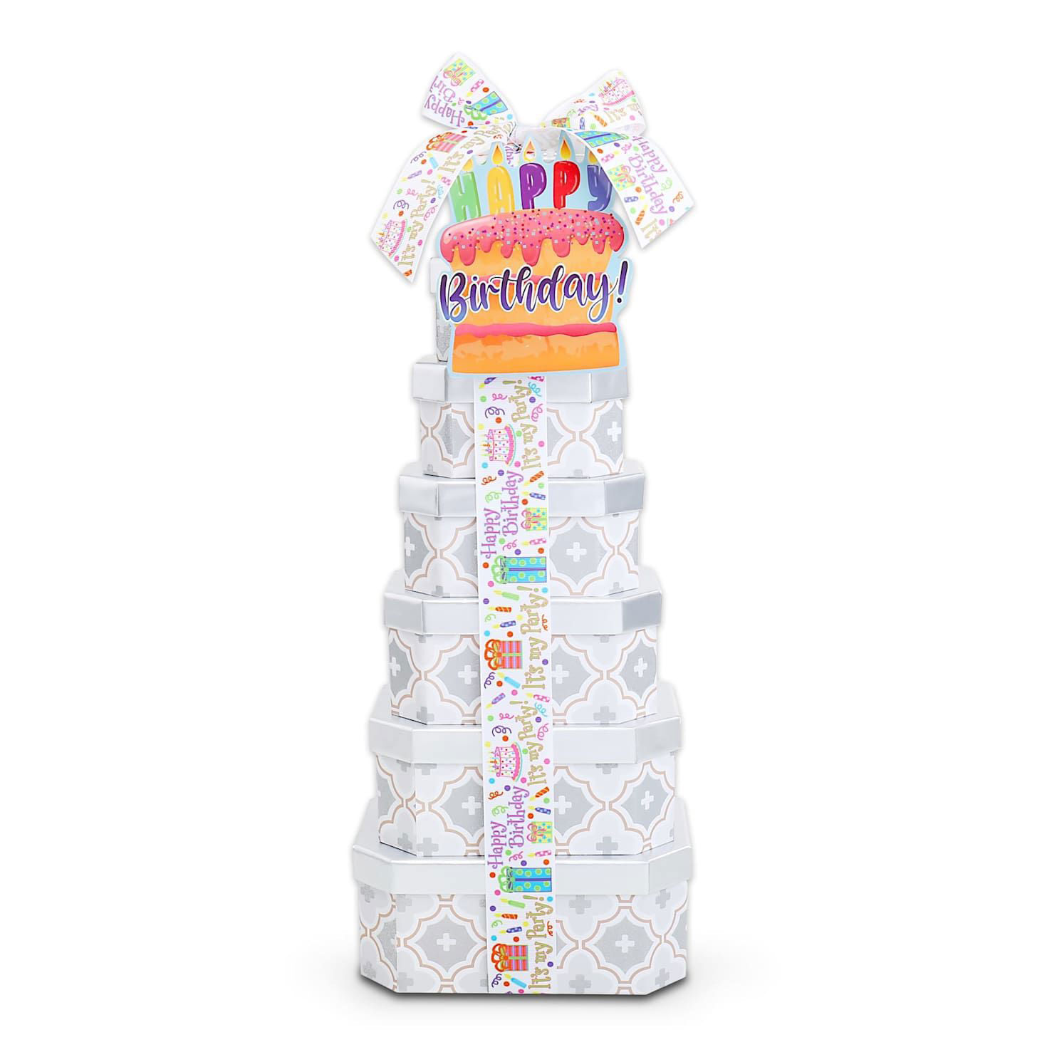 Happy Birthday Gift Tower of Treats Front image number 2