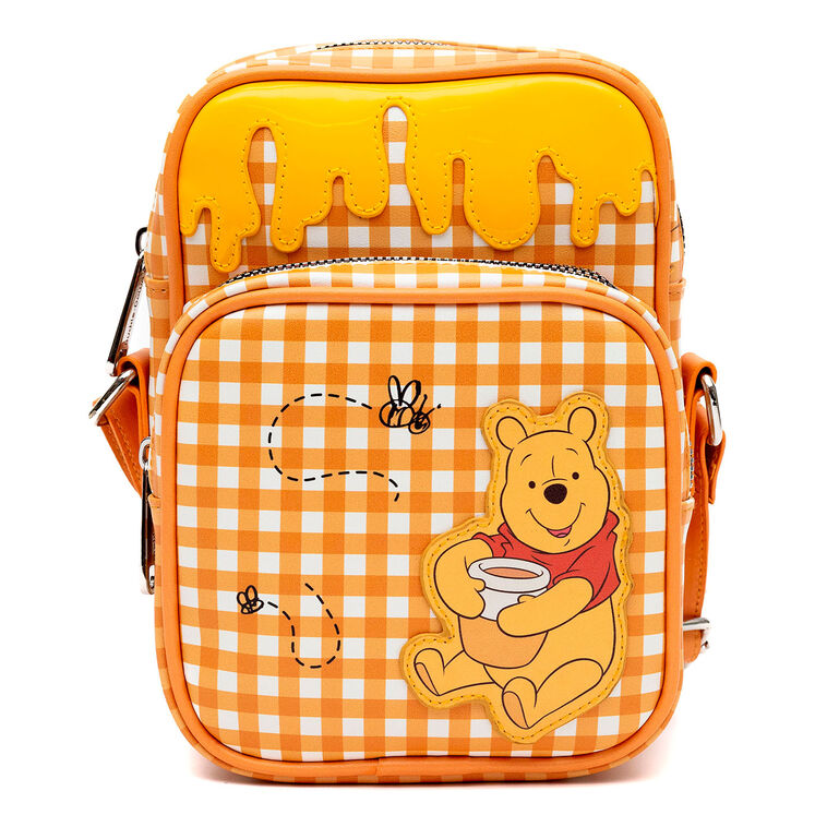 Buckle-Down Disney Winnie the Pooh Gingham Crossbody Bag