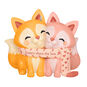 Fox Sisters Keepsake Ornament Front image number 1