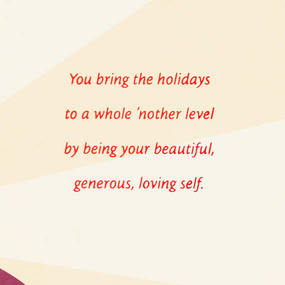 You Bring Goodness to Everyone Christmas Card for Sister, , large image number 2