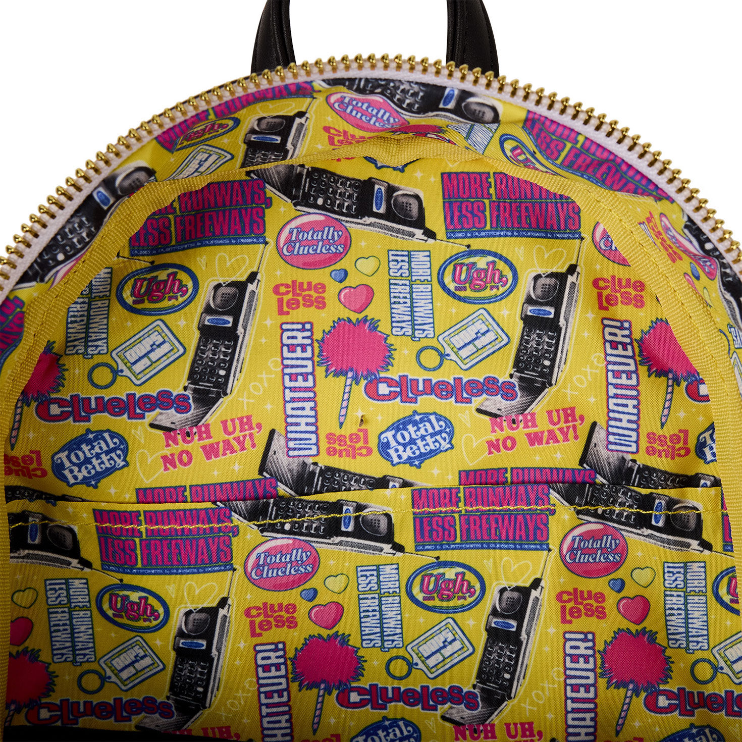 Loungefly Clueless Cher Cosplay Yellow Plaid Mini Backpack for only USD 80.00 | Hallmark