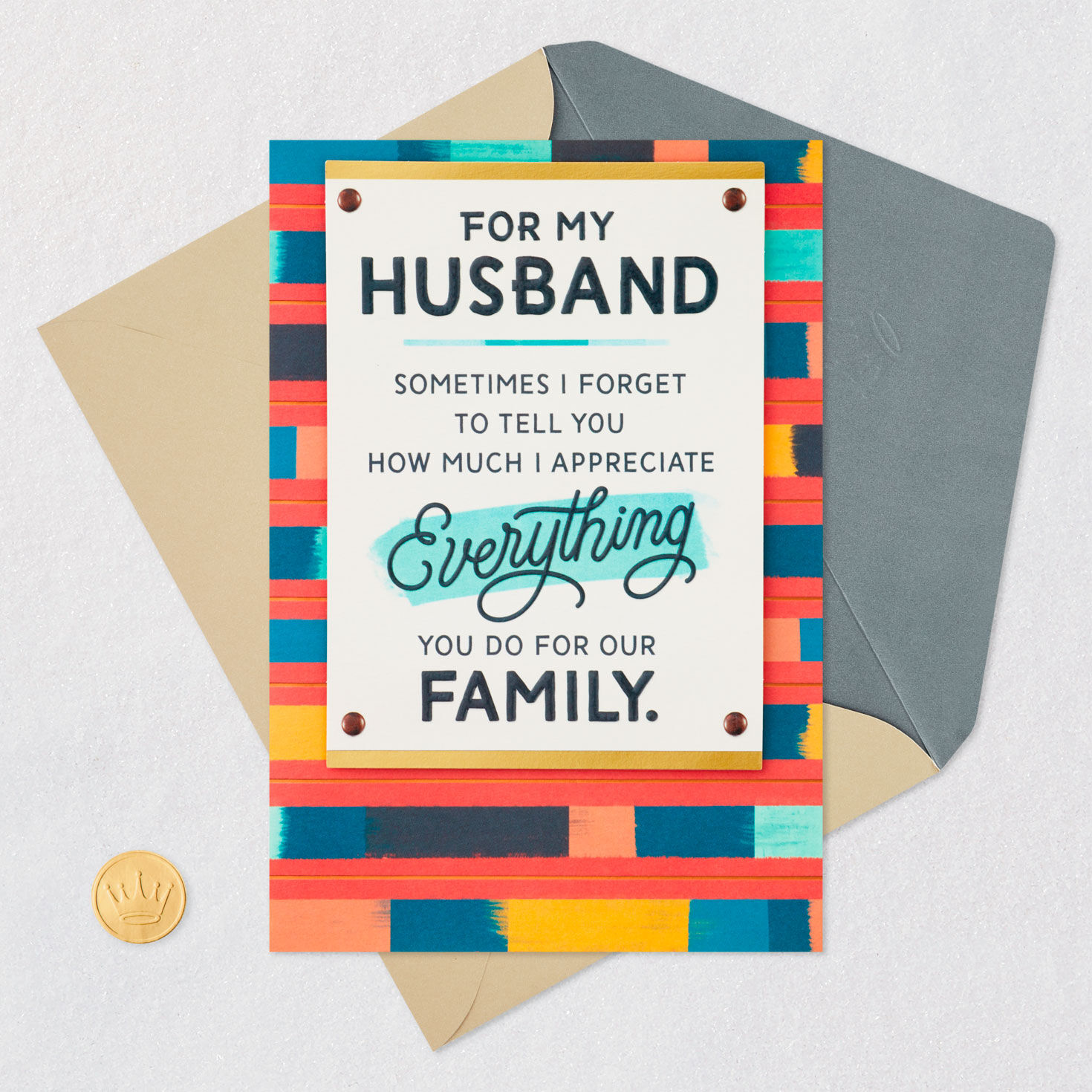 Hardworking Dad Father's Day Card for Husband, , large image number 5