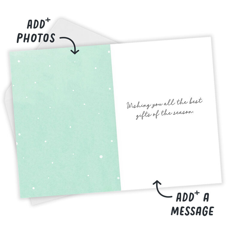 Peace, Love, Joy Custom Holiday Card, , large image number 3