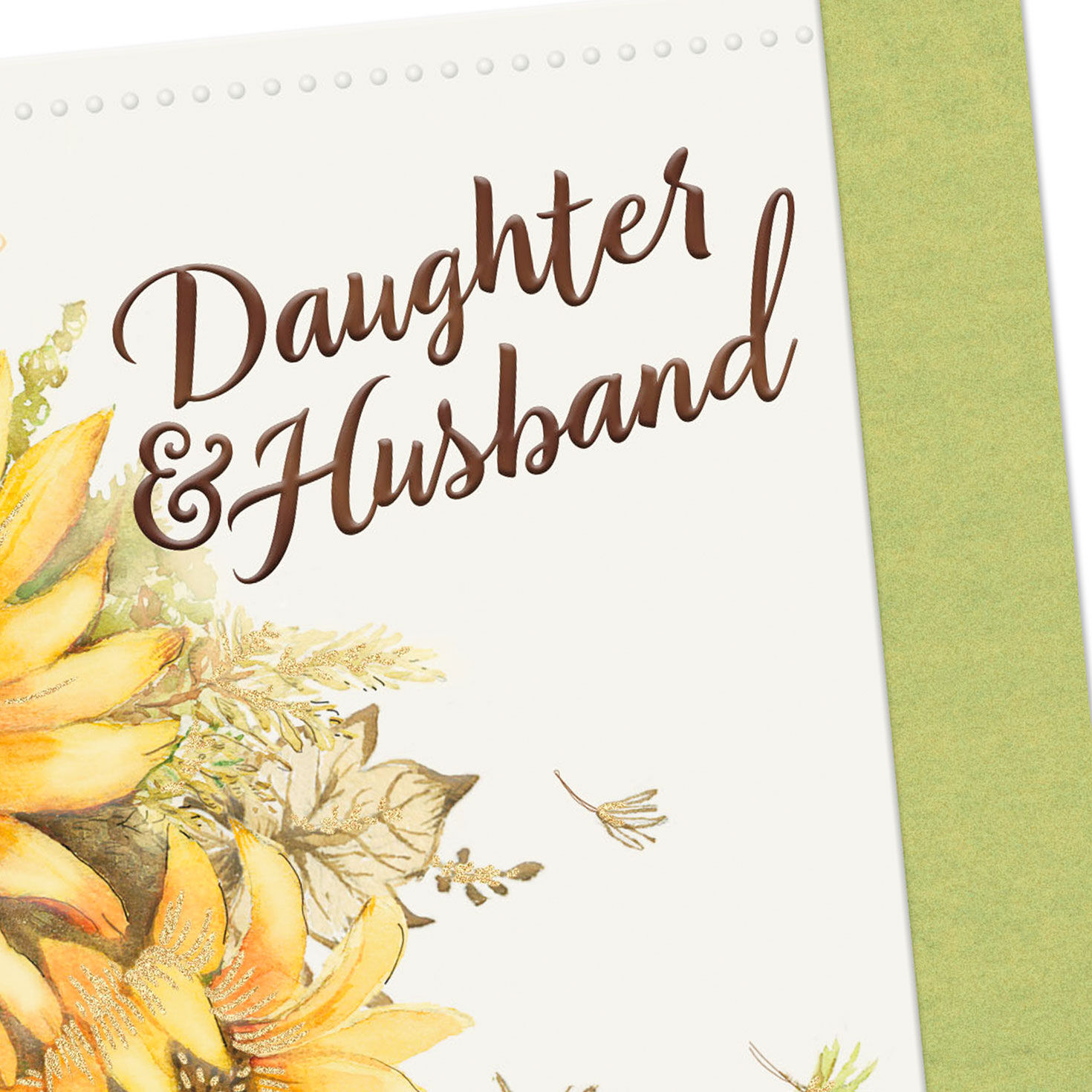So Thankful We're Family Thanksgiving Card for Daughter and Her Husband, , large image number 5