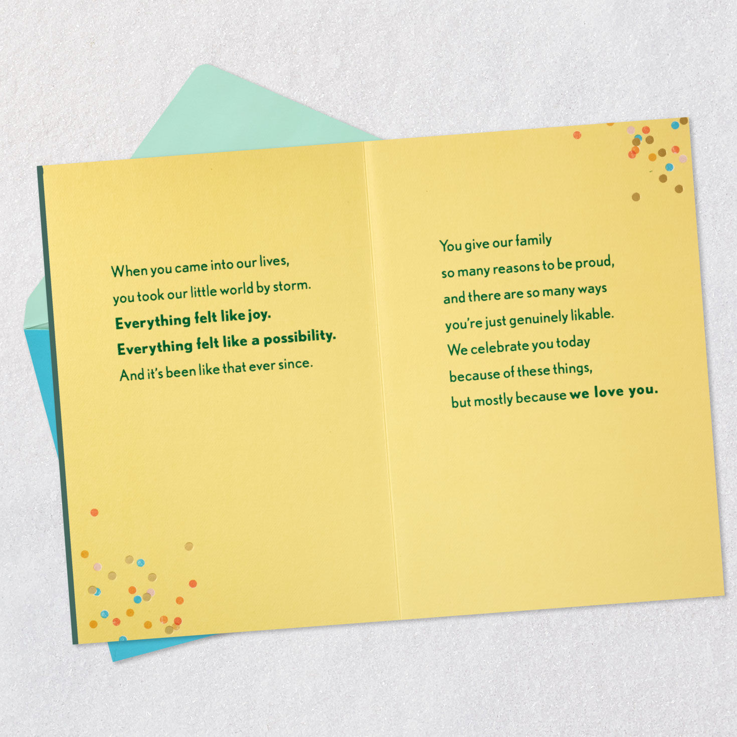 So Many Reasons We Love You Birthday Card for Son from Both, , large image number 4