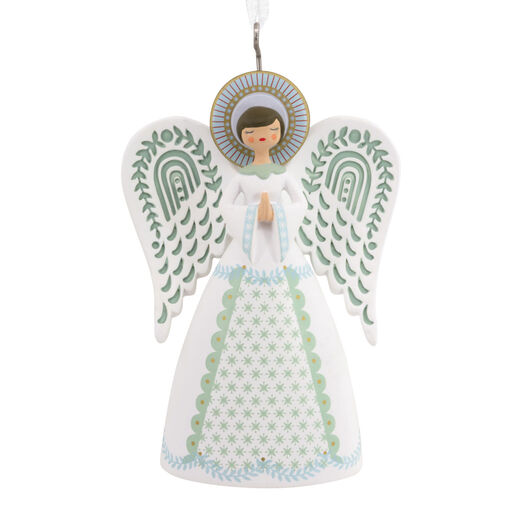 Folk Art Angel Hallmark Ornament, 