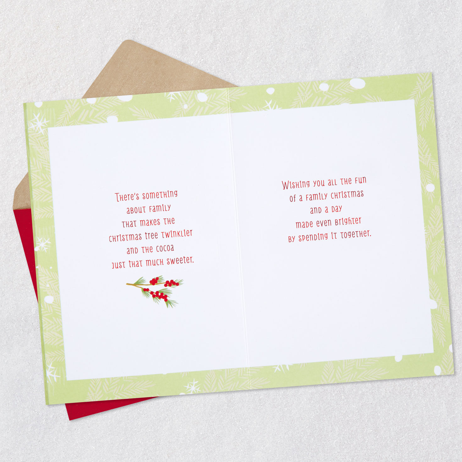 Joy and Happiness Christmas Card for Niece and Family for only USD 3.59 | Hallmark