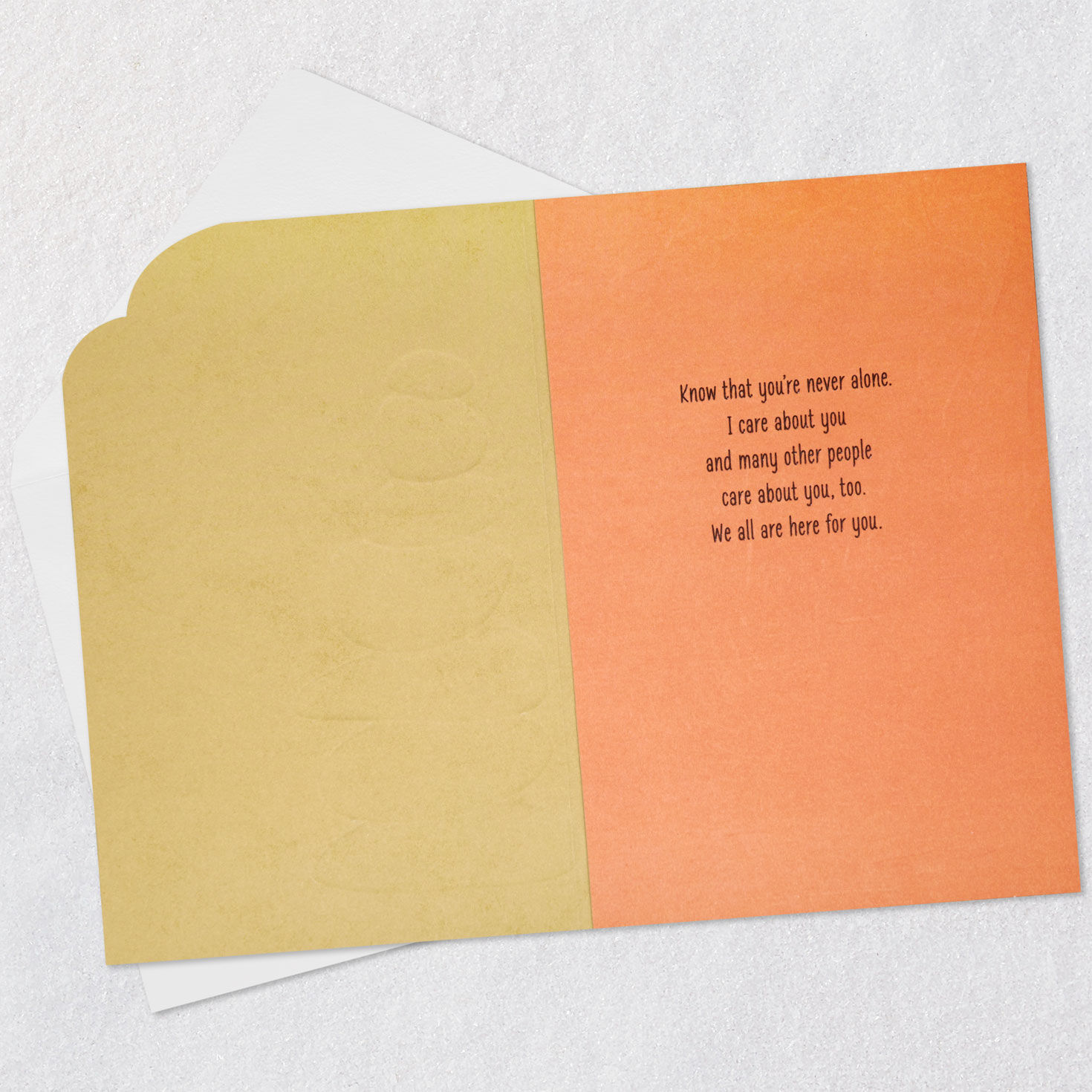 You've Got People Who Care About You Encouragement Card for only USD 4.99 | Hallmark
