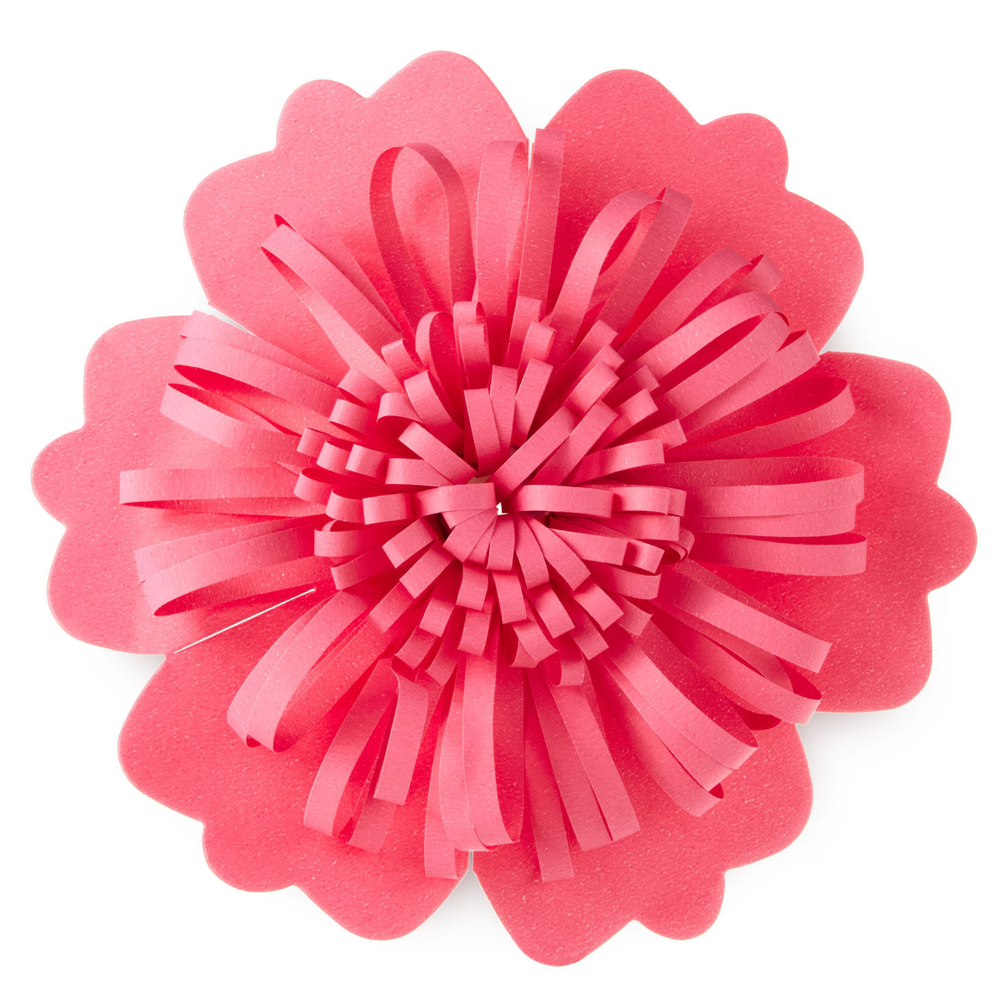 4.6" Pink Flower Gift Bow